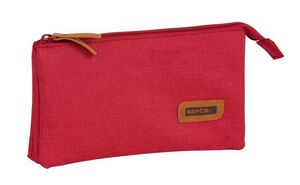 PORTATODO TRIPLE  ROJO SAFTA