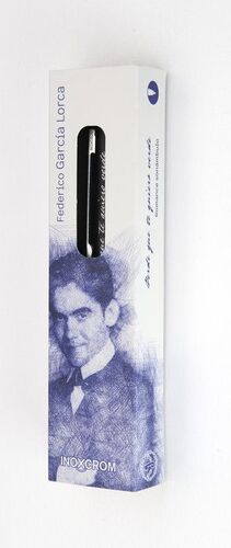 BOLÍGRAFO INOXCROM BOOKS FEDERICO GARCÍA LORCA