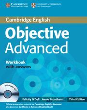 OBJECTIVE ADVANCED WORKBOOK WITH ANSWERS WITH AUDIO CD 3RD EDITION