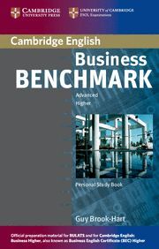 BUSINESS BENCHMARK ADVANCED HIGHER PERSONAL STUDY BOOK