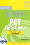 OBJECTIVE PET FOR SCHOOLS