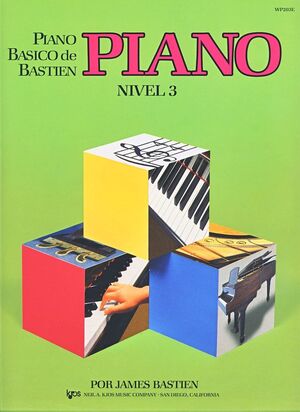 PIANO BÁSICO DE BASTIEN: PIANO NIVEL 3