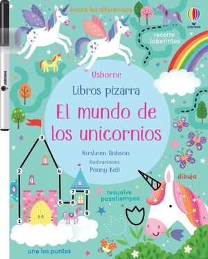 EL MUNDO DE LOS UNICORNIOS. LIBRO PIZARRA