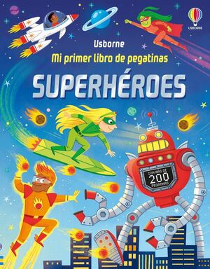 SUPERHÉROES PEGATINAS