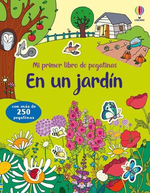 EN UN JARDÍN PEGATINAS