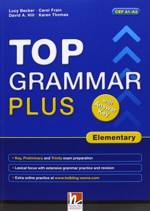 TOP GRAMMAR PLUS ELEMENTARY STUDENT´S BOOK WITH ANSWER KEYS +EZONE