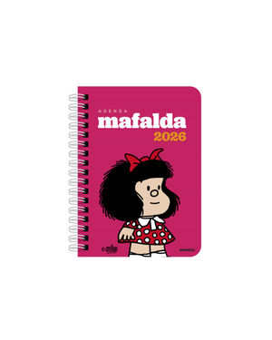 AGENDA MAFALDA 2026, DÍA PÁGINA
