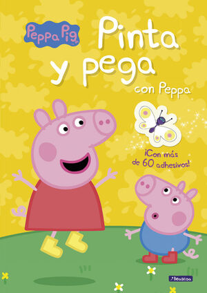 PINTA Y PEGA CON PEPPA PIG