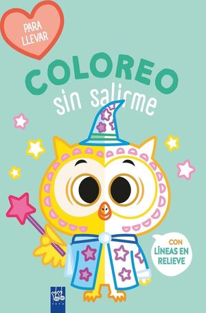 COLOREO SIN SALIRME - PARA LLEVAR. BÚHO