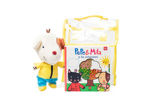 PEPE Y MILA Y LAS ESTACIONES (PACK CON PELUCHE)