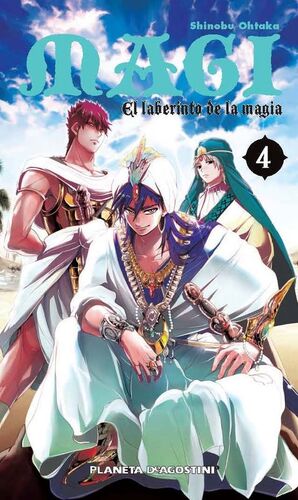 MAGI EL LABERINTO DE LA MAGIA Nº4