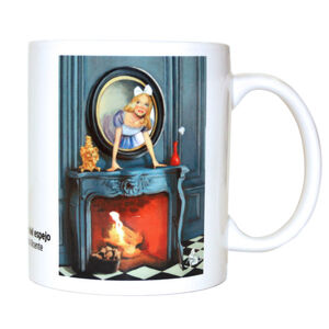 TAZA ALICIA A TRAVÉS DEL ESPEJO (FERNANDO VICENTE)