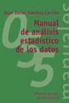 MANUAL DE ANALISIS ESTADISTICO DE DATOS