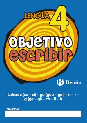 OBJETIVO ESCRIBIR 4
