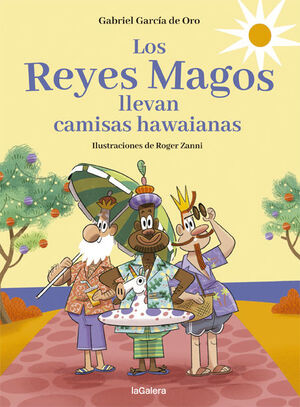 LOS REYES MAGOS LLEVAN CAMISAS HAWAIANAS