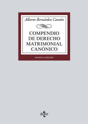 COMPENDIO DE DERECHO MATRIMONIAL CANÓNICO