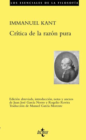 CRITICA DE LA RAZON PURA (ABREV.)