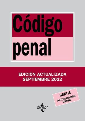 CÓDIGO PENAL (SEPTIEMBRE 2022)