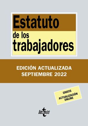 ESTATUTO DE LOS TRABAJADORES (SEPTIEMBRE 2022)