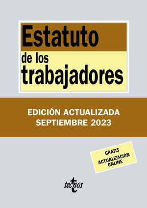 ESTATUTO DE LOS TRABAJADORES (SEPTIEMBRE 2023)