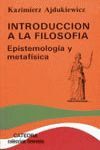INTRODUCCION A LA FILOSOFIA