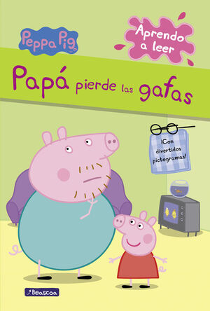 PEPPA PIG. PAPÁ PIERDE LAS GAFAS. PICTOGRAMAS