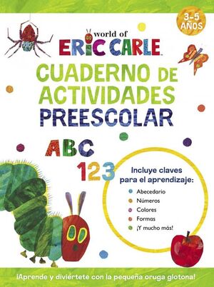 CUADERNO DE ACTIVIDADES PREESCOLAR PEQUEÑA ORUGA GLOTONA
