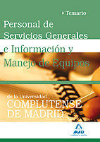 PERSONAL DE SERVICIOS GENERALES E INFORMACIÓN Y MANEJO DE EQUIPOS