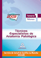TEMARIO I. TÉCNICOS ESPECIALISTAS DE ANATOMÍA PATOLÓGICA 2009