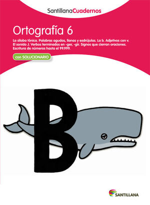 CUADERNO ORTOGRAFÍA Nº6
