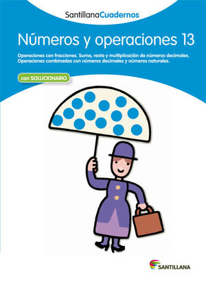 CUADERNO NÚMEROS Y OPERACIONES Nº13