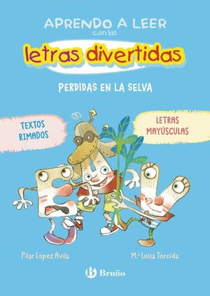 APRENDO A LEER CON LAS LETRAS DIVERTIDAS. Nº2: PERDIDAS EN LA SELVA