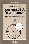 ¿DESPUÉS DE LA REVOLUCIÓN?
