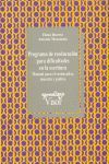 PROGRAMA DE REEDUCACIÓN PARA DIFICULTADES EN LA ESCRITURA