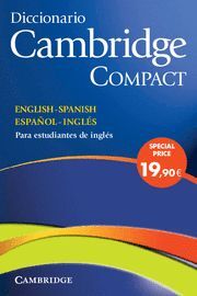 CAMBRIDGE COMPACT DICCIONARY INGLÉS/ ESPAÑOL  CD ROM