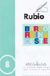 CUADERNO ESCRITURA RUBIO Nº8