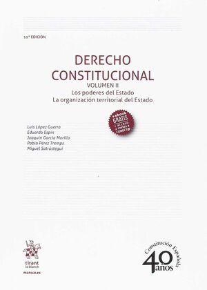 DERECHO CONSTITUCIONAL VOLUMEN II