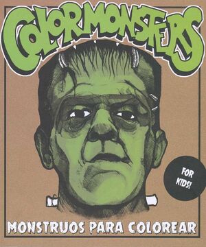 COLOR MONSTERS. MONSTRUOS PARA COLOREAR. ESPAÑOL / INGLÉS