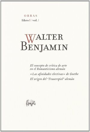 WALTER BENJAMIN OBRAS LIBRO 1 VOL. 1