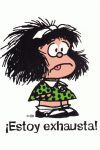 LIBRETA MAFALDA ESTOY EXHAUSTA (GRANDE)