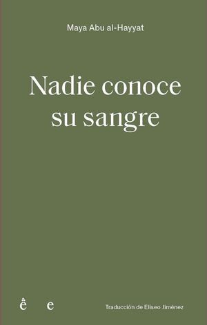 NADIE CONOCE SU SANGRE